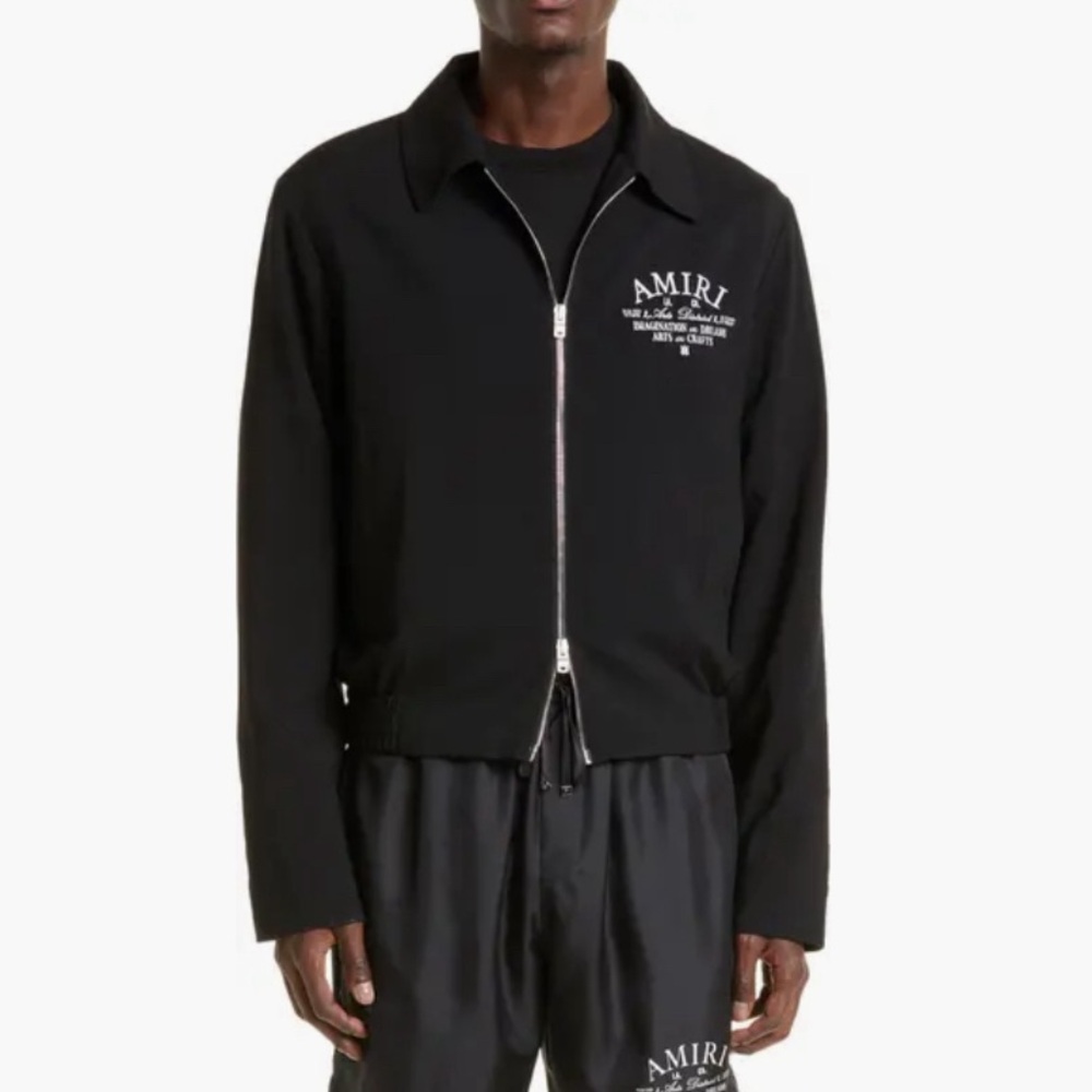 Arts District Wool Blend Blouson Amiri Jacket
